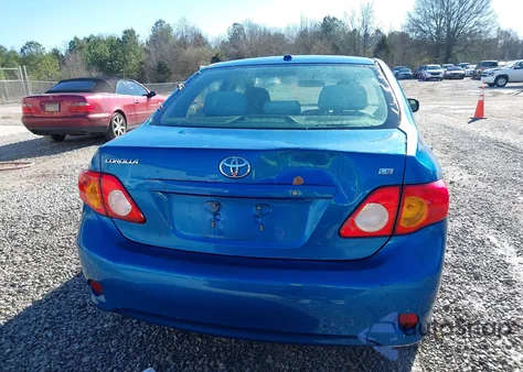 2009 Toyota Corolla Le из США, поврежденный, VIN 1NXBU40E29Z032742